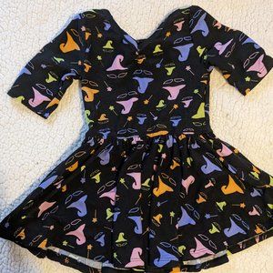 Halloween Witch Dot Dot Smile Dress 12-24M